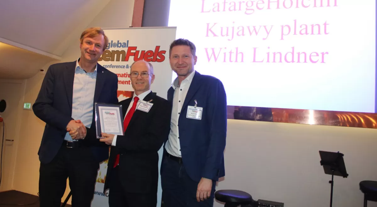 Lindner se alza por quinta vez con el Premio Global CemFuels