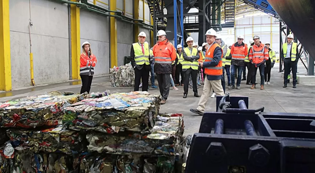 Cogersa duplica la capacidad de su planta de reciclaje de envases de Serín