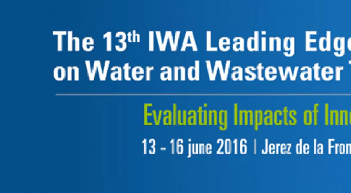 Jerez acogerá uno de los principales eventos del agua a nivel mundial: la XII edición del IWA Leading Edge Conference