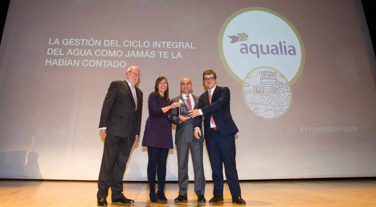Una pieza de Aqualia se lleva el Premio Dircom Ramón del Corral