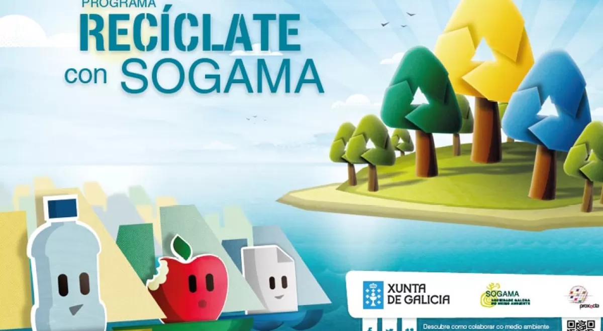 Convocados los premios escolares de la sexta edición del programa \"Recíclate con Sogama\" 2017-2018