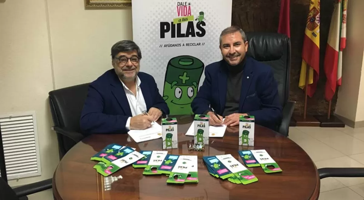 El municipio de Almadén impulsa la recogida y reciclaje de pilas y baterías usadas