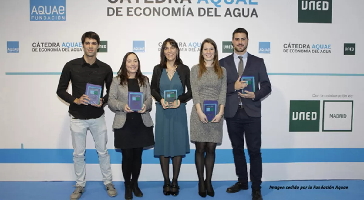 Dos investigaciones del IIAMA son reconocidas en los premios Cátedra Aquae de Economía del Agua 2017