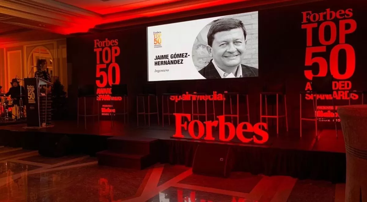 La revista FORBES incluye a Jaime Gómez en su lista Top 50 de los españoles más premiados