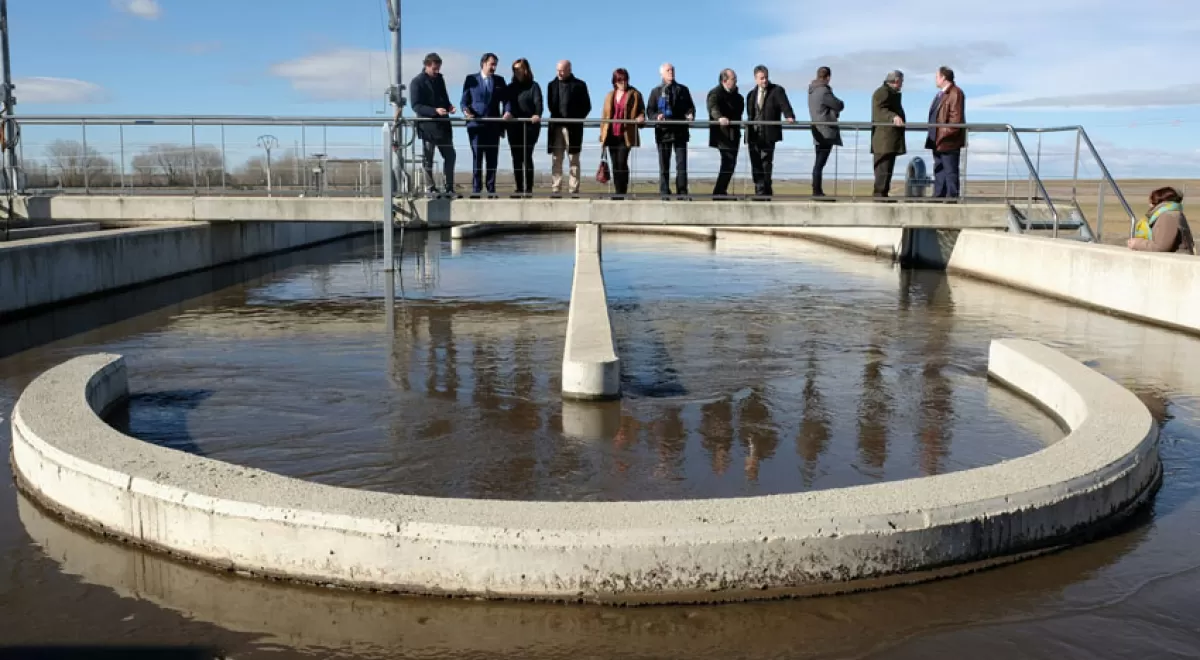 Se ponen en marchar las EDAR de Villarramiel y Paredes de Nava, y la ETAP de Fuentes de Nava en Palencia