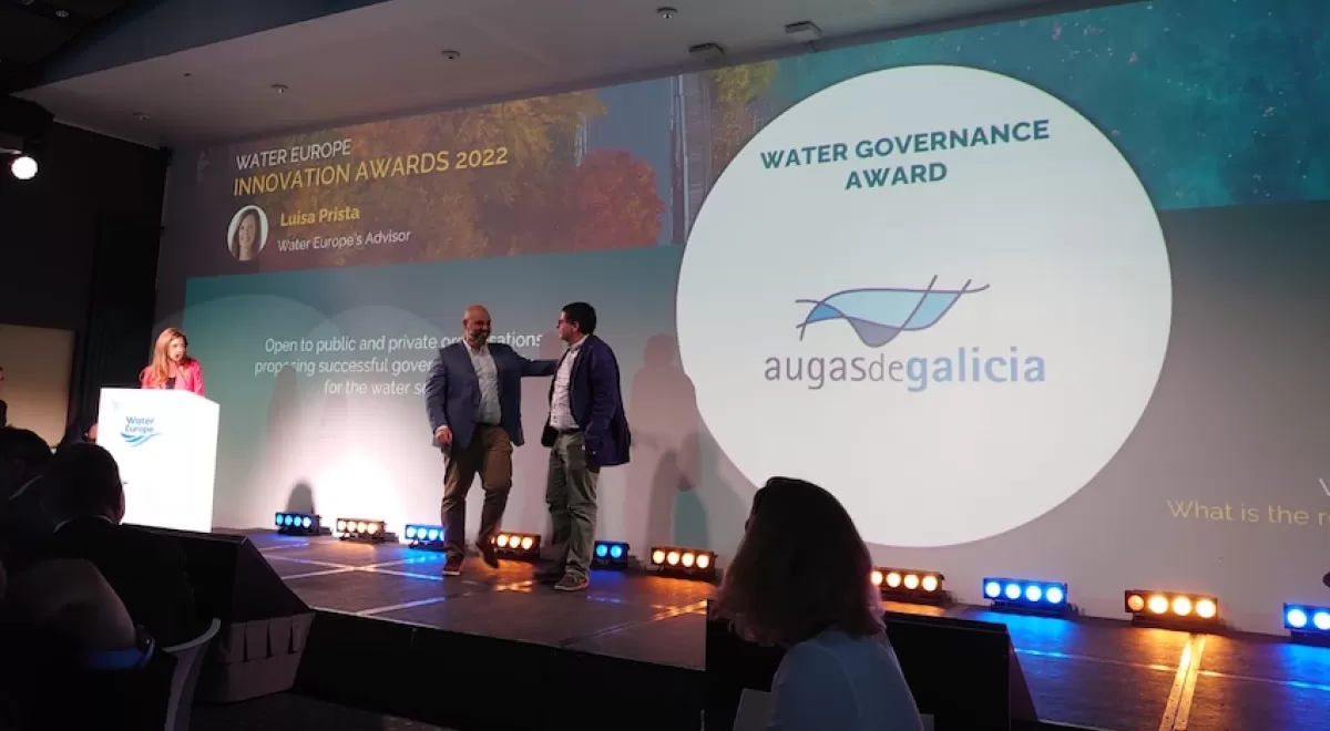 El proyecto Innovaugas 4.0, premiado en los Water Europe Innovation Awards