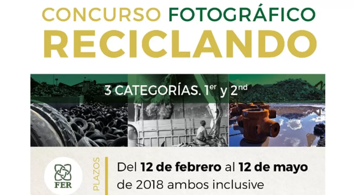 FER convoca un concurso de fotografía para celebrar el Día Internacional del Reciclaje