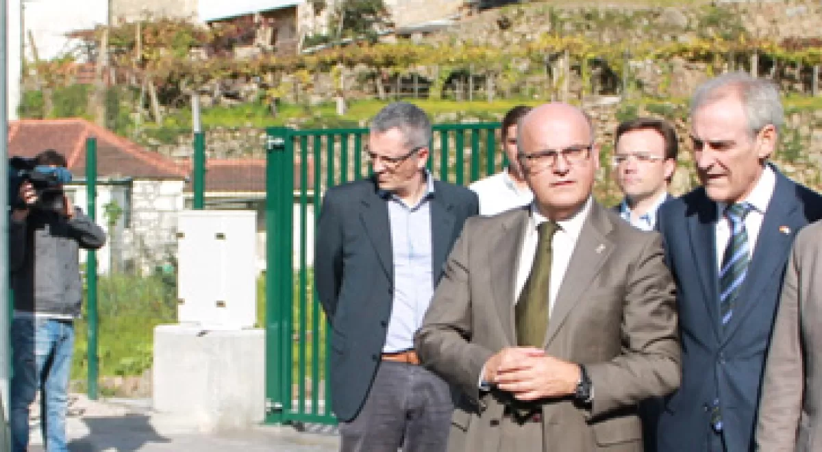 Finalizadas las obras de construcción de la nueva EDAR de Pontebarxas en Padrenda (Ourense)