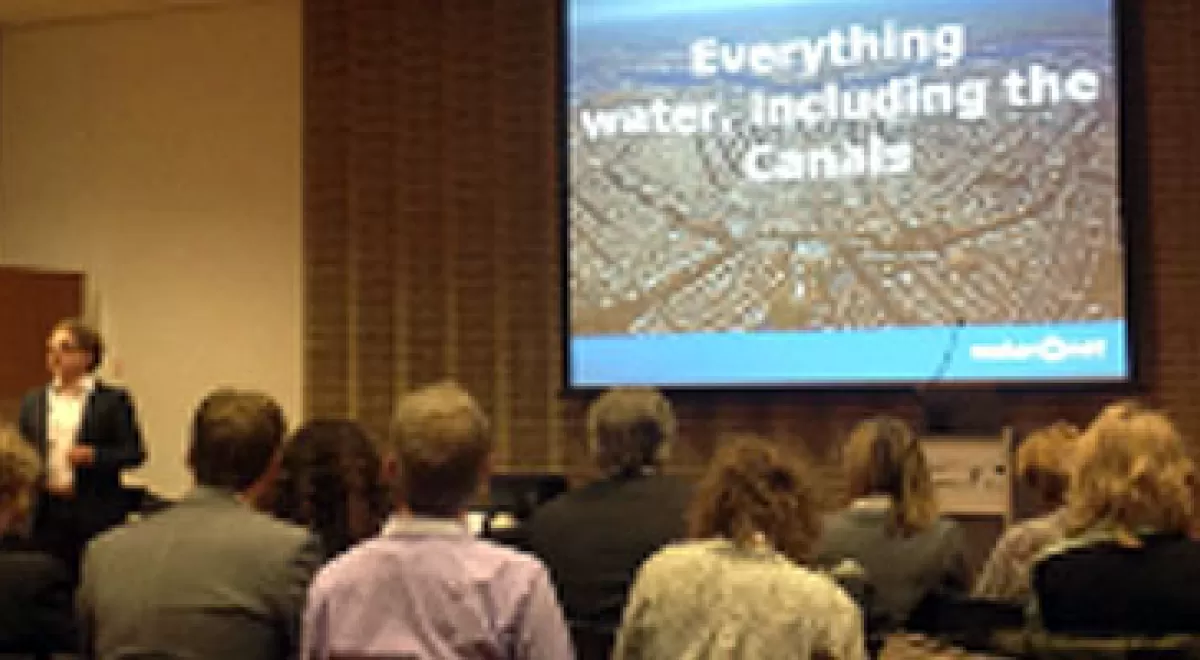 Aqualogy presenta la herramienta Aquasfera en la International Water Week de Amsterdam
