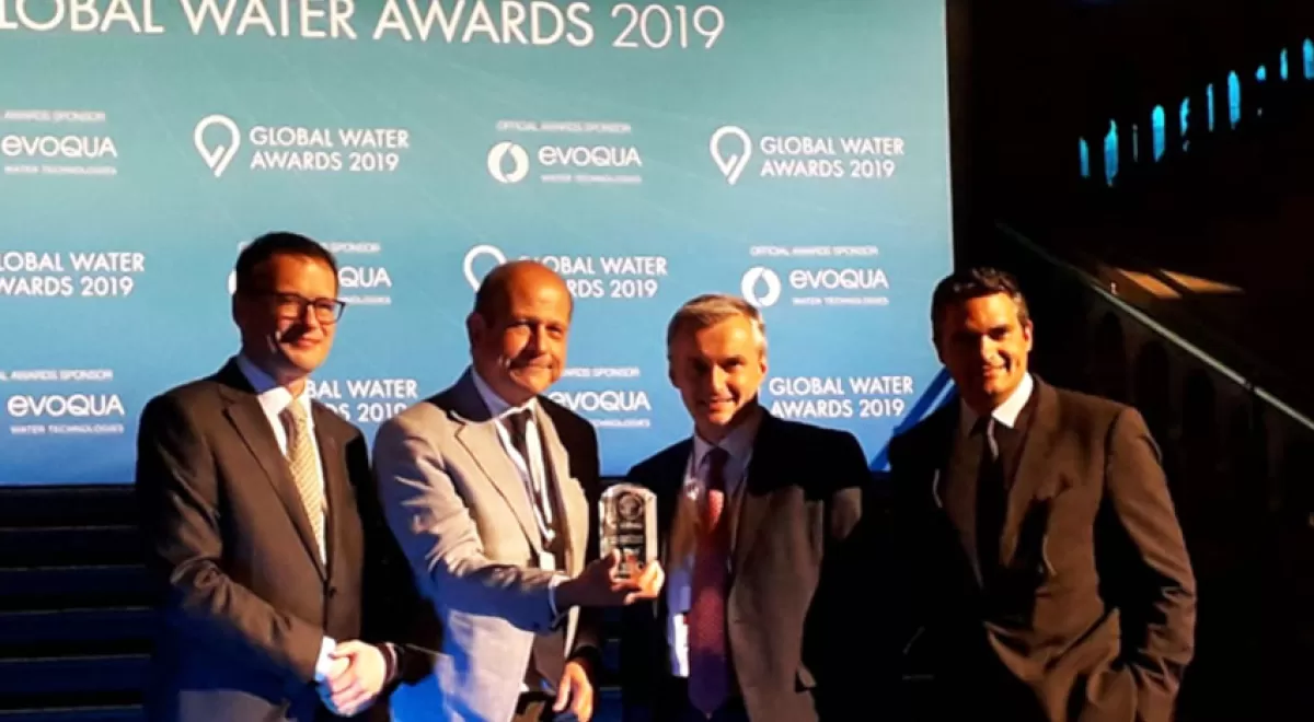 SUEZ, reconocida como 'Compañía de agua del año' en los Global Water Awards