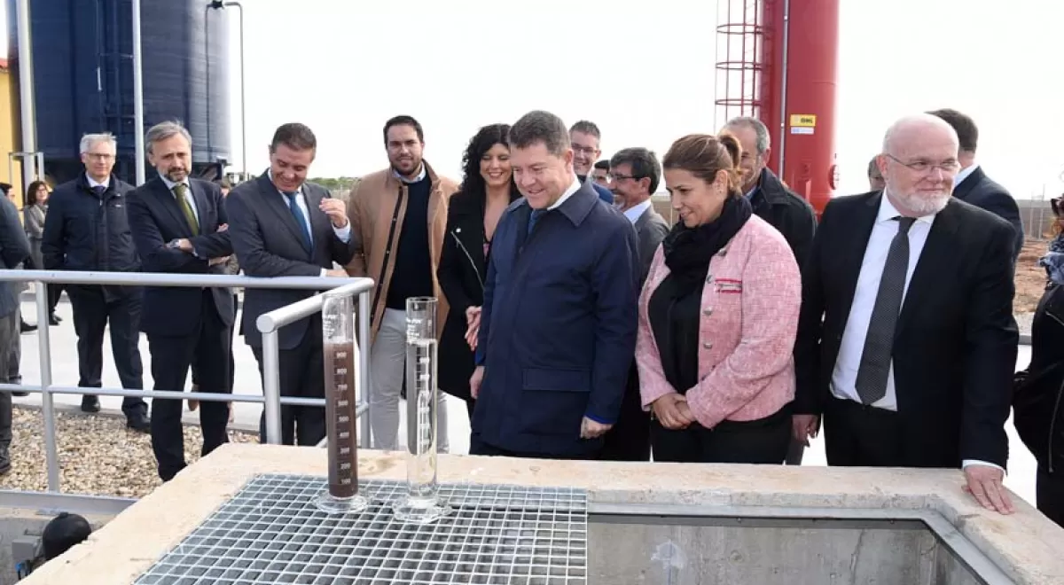 El Presidente de Castilla-La Mancha inaugura las depuradoras de Barrax y Balazote