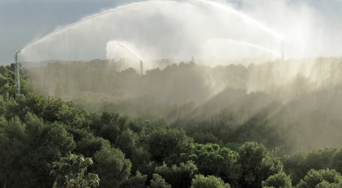 SUEZ España y Medi XXI GSA aprovecharán agua regenerada para proteger zonas pobladas de incendios