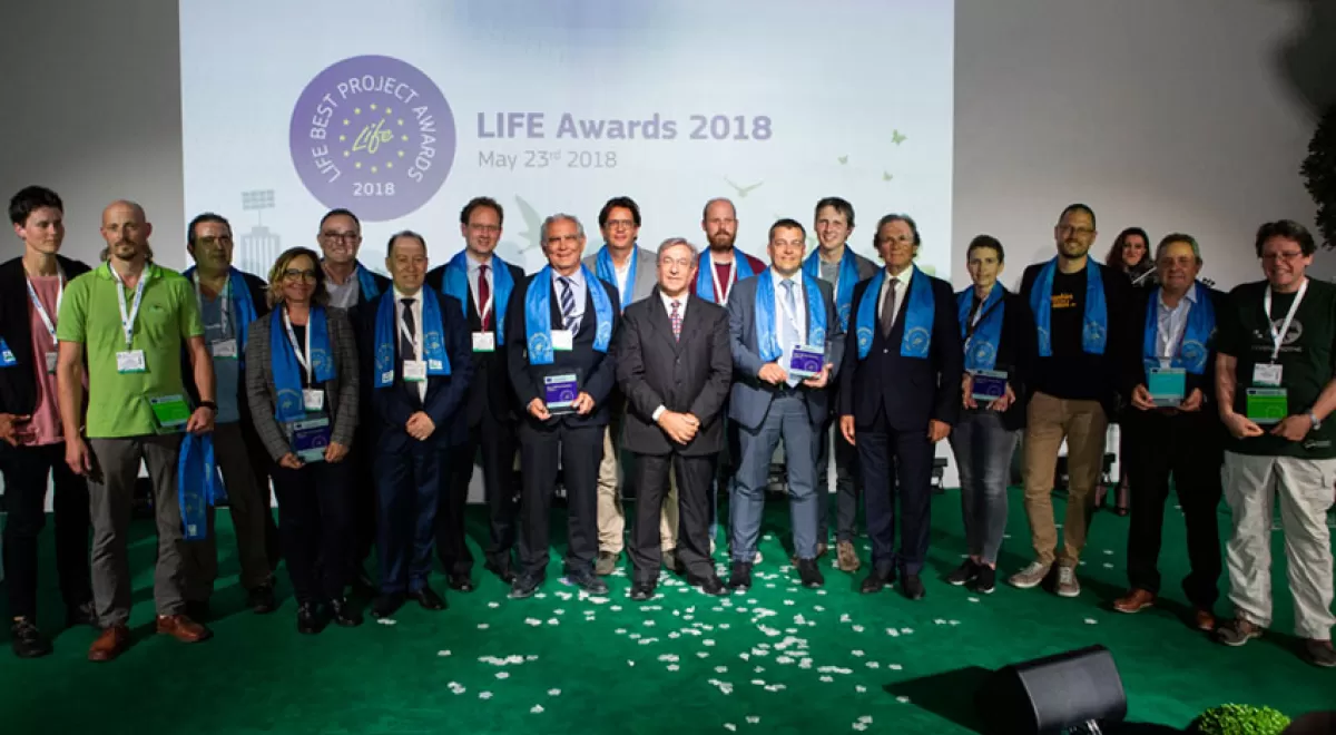 Cuatro proyectos españoles del programa LIFE, galardonados por Europa
