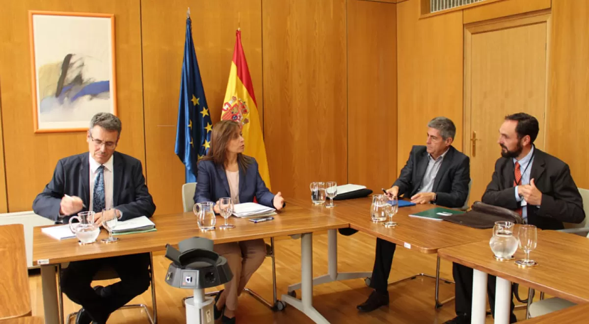 Liana Ardiles se reúne con el director general de Calidad Ambiental y Agua de La Rioja