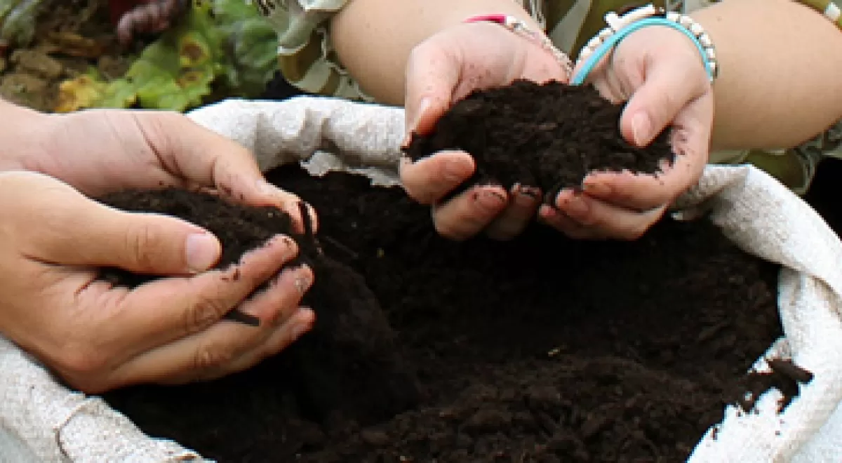 GHK suministrará compost de máxima calidad para abonar las huertas ecológicas de Kutxa Ekogunea