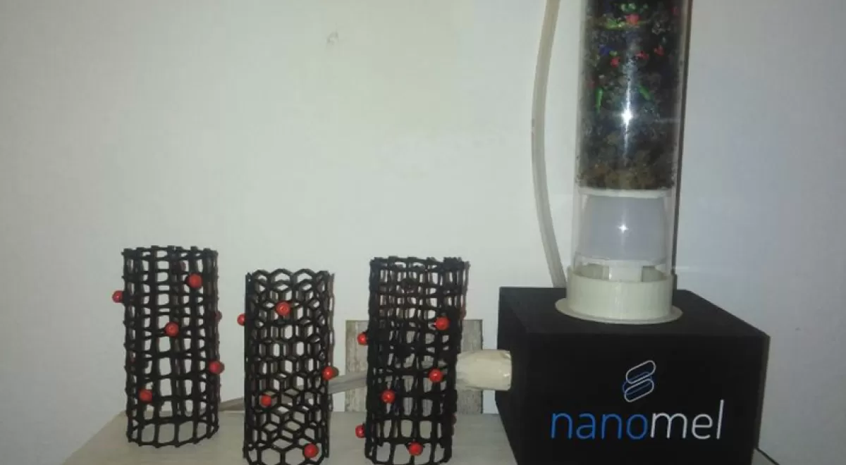 Nanopartículas de melanina fúngica para mejorar la eficiencia de la depuración de agua residual