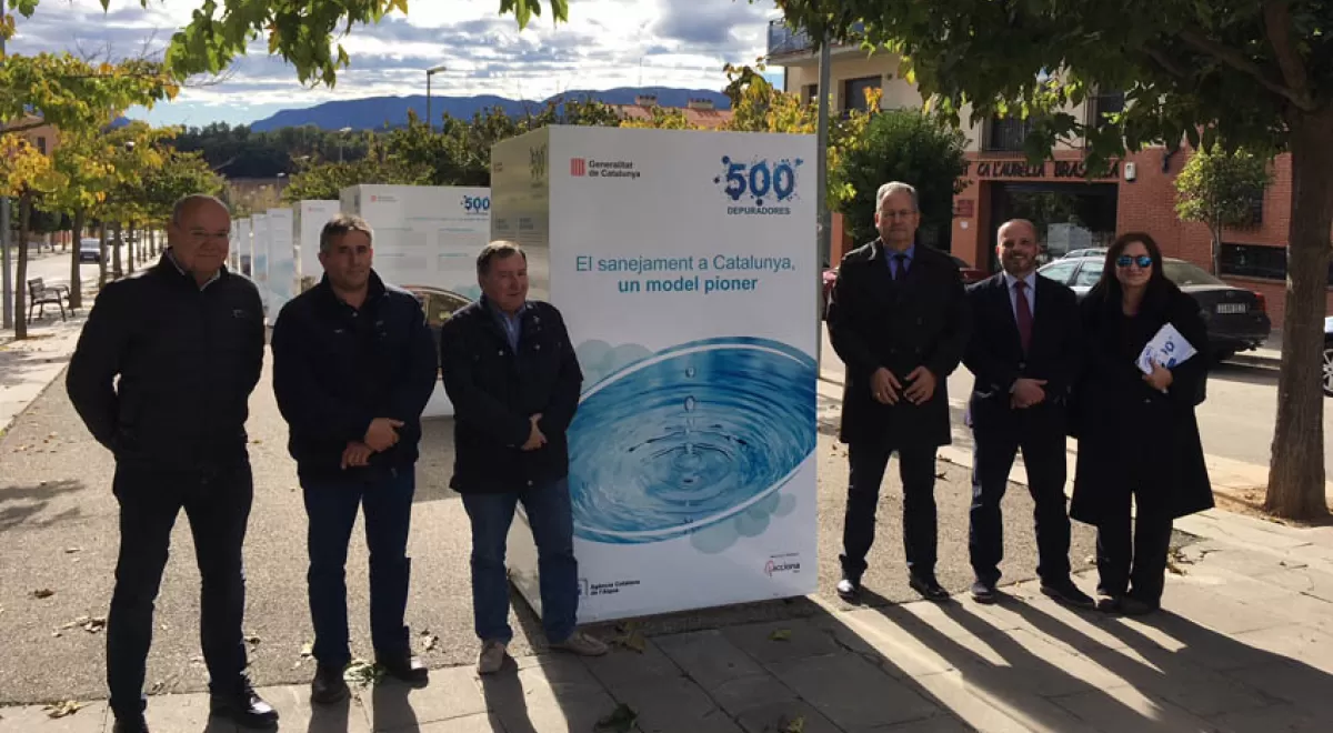 La exposición sobre el saneamiento en Cataluña llega al Alto Pirineo
