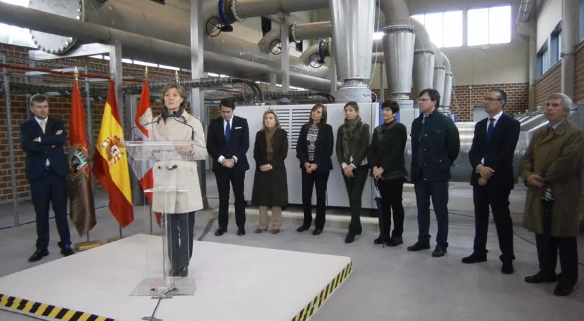 Isabel García Tejerina inaugura la nueva Estación Depuradora de Aguas Residuales de Burgos