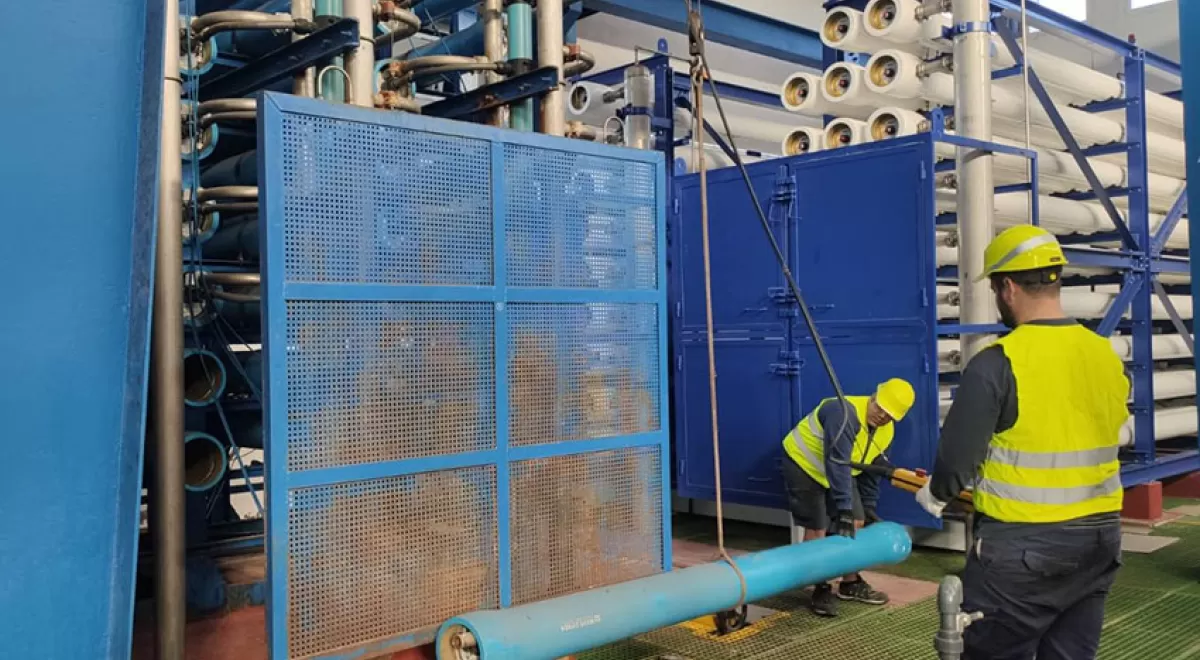 Arranca la remodelación de la tercera línea de producción de la desalinizadora de Formentera