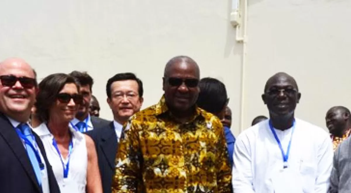 Abengoa inaugura la planta desaladora Accra Sea Water, la primera en el oeste de África