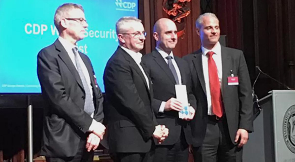 ACCIONA galardonada por su gestión sostenible del agua en los CDP Europe Awards