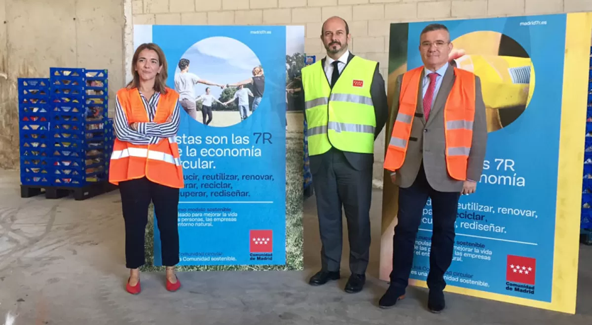 La campaña \'Madrid 7R\' impulsará la economía circular en la Comunidad de Madrid
