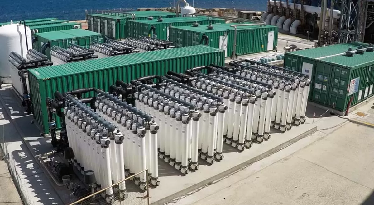 ACCIONA Agua finaliza la construcción de la desaladora de uso industrial más grande del Mediterráneo
