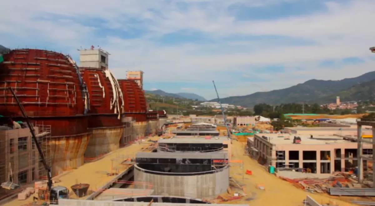 Así avanza la planta depuradora Bello que desarrolla ACCIONA Agua en Colombia