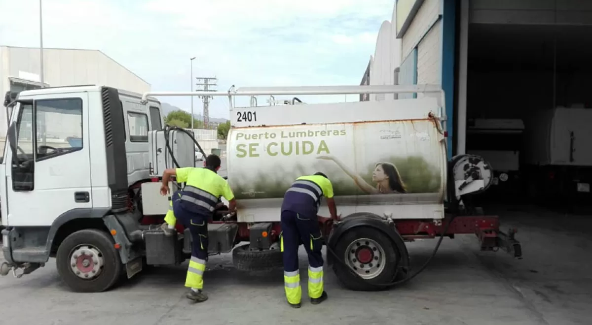 ¿Cómo se ahorran un millón de litros de agua en Puerto Lumbreras?