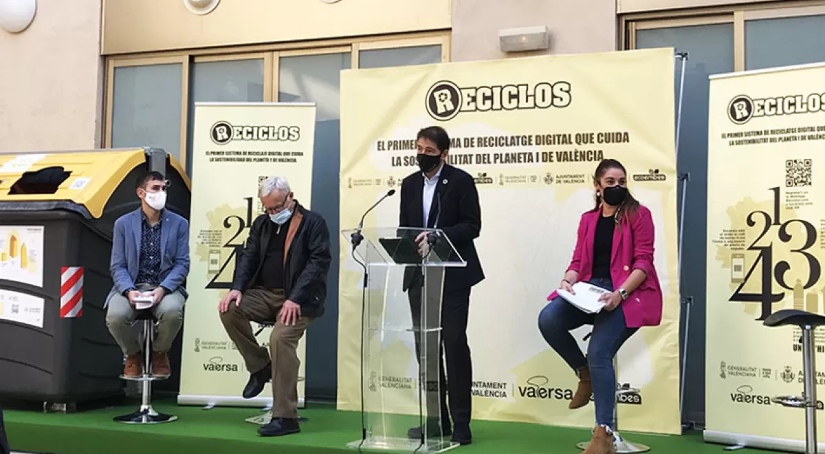 El Sistema RECICLOS de Devolución y Recompensa por el reciclaje de envases llega a Valencia
