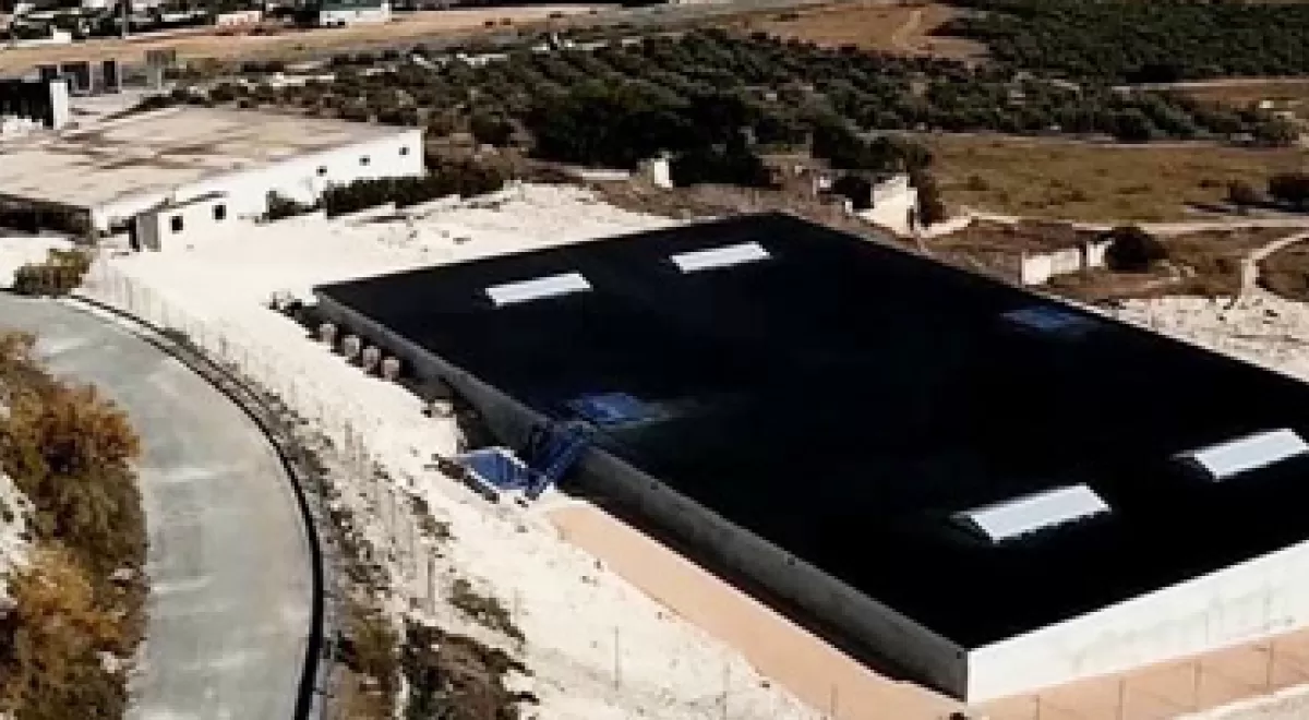 El nuevo depósito de San Pancracio construido por Aqualia mejora el servicio de agua de Puente Genil