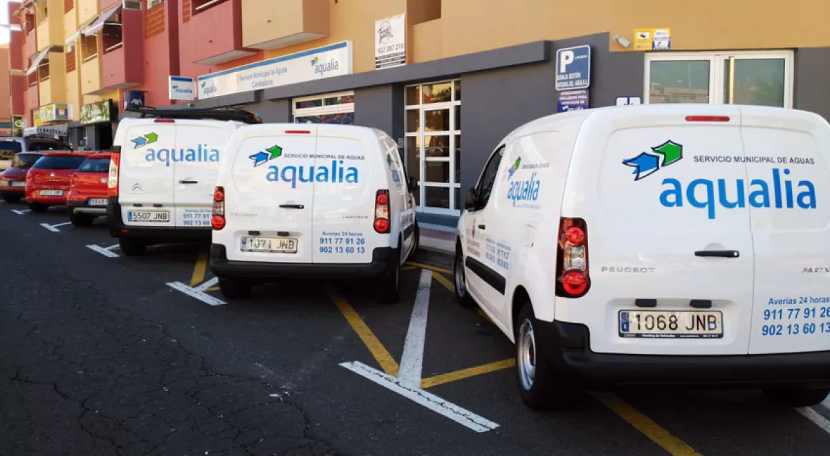 Aqualia renueva la flota de vehículos del Servicio Municipal de Aguas de Candelaria