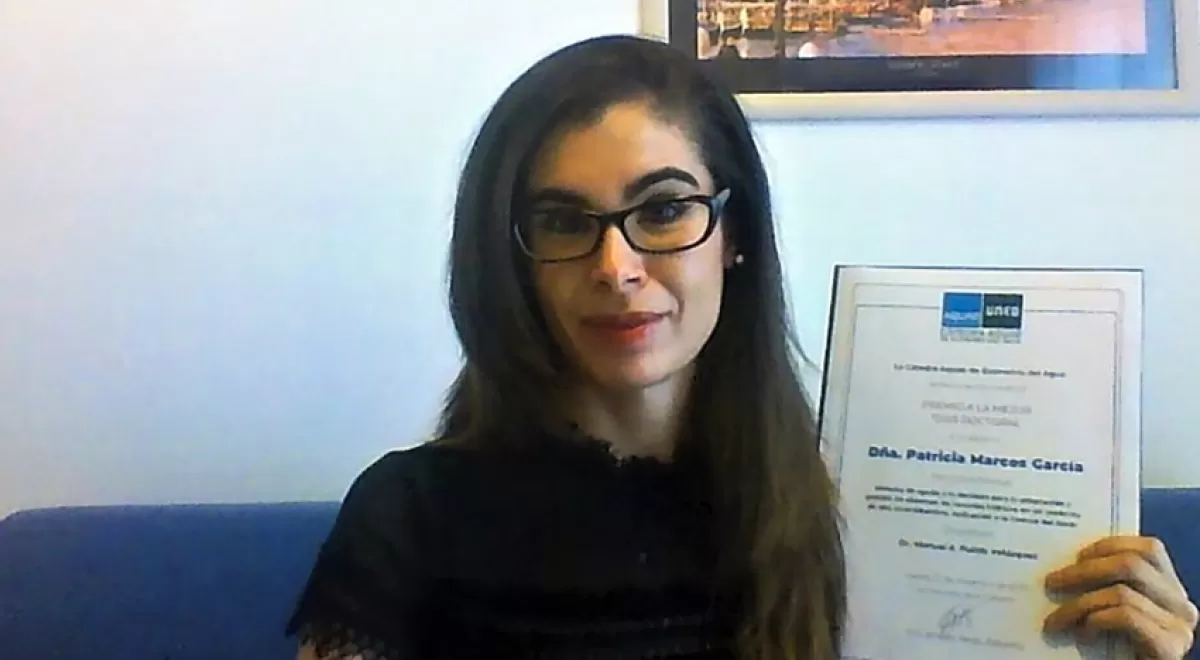 Una investigación del IIAMA, primer premio de la Cátedra Aquae de Economía del Agua