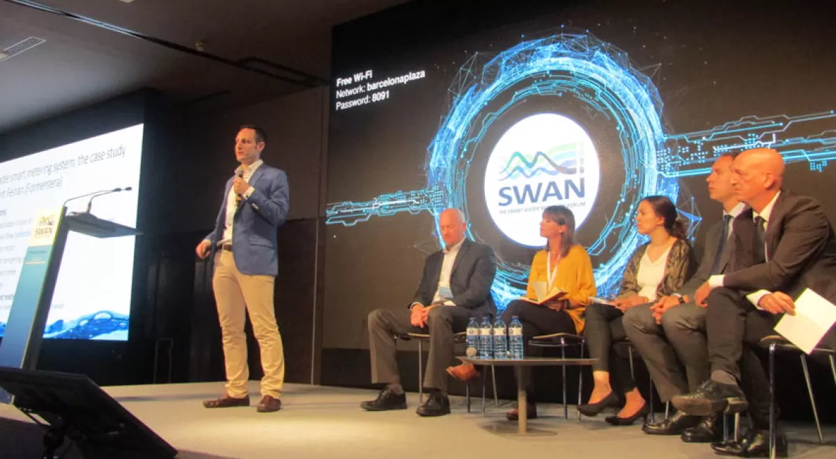 El proyecto \'Formentera, Water Smart Island\', presentado en SWAN 2018