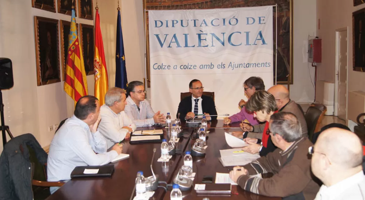 La Diputación de Valencia participa en la creación de una planta de biomasa en la Font de la Figuera