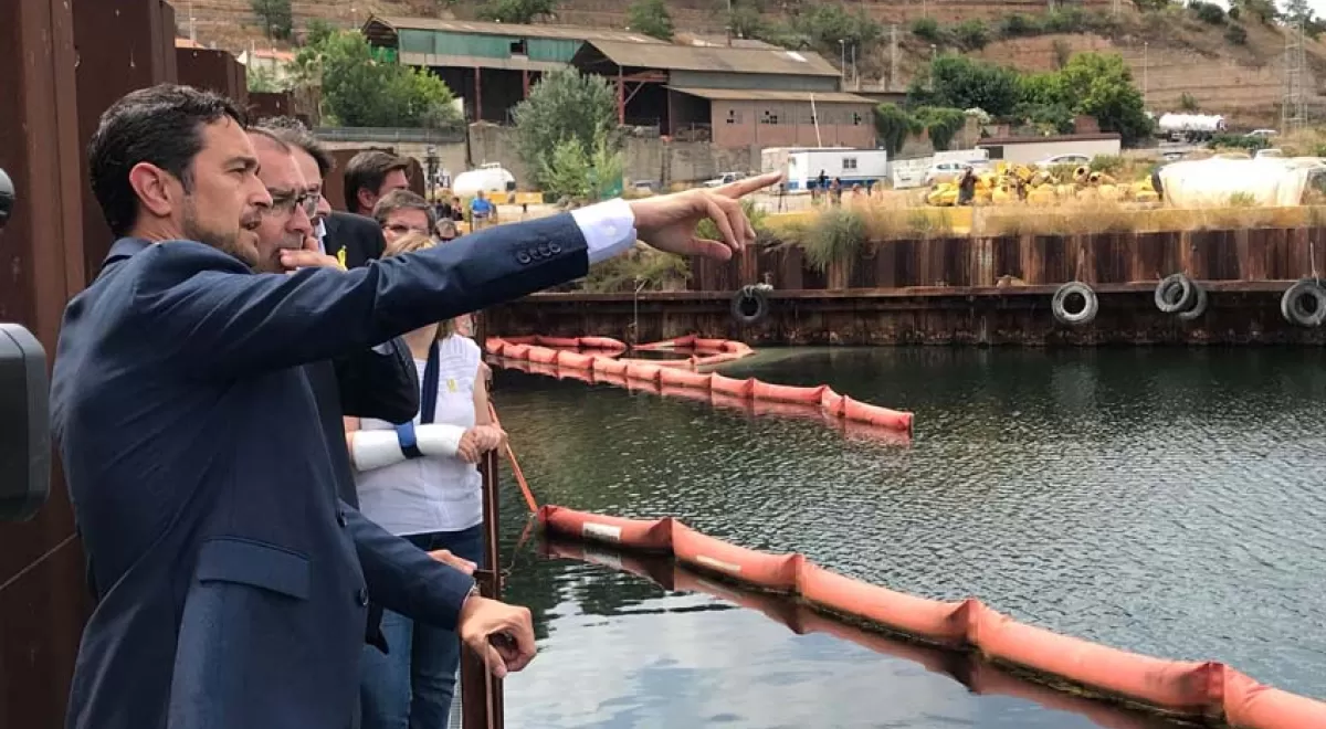 En otoño comenzará la retirada de los lodos tóxicos remanentes en Flix