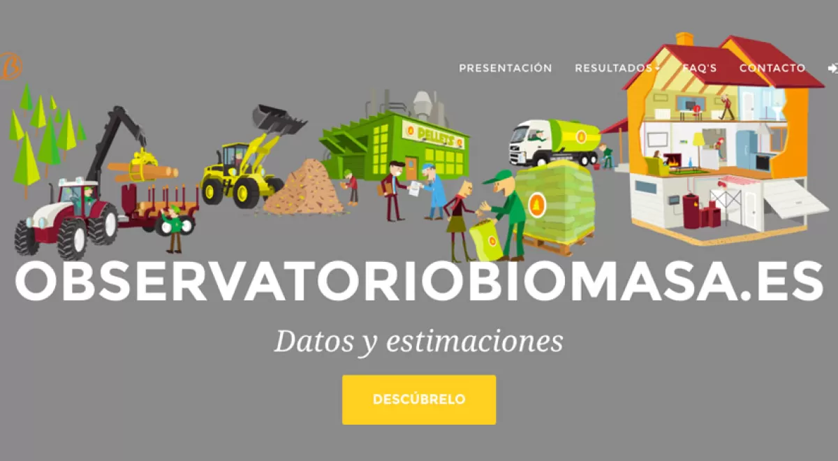 Observatoriobiomasa.es, un portal con información, datos y estimaciones sobre el sector de la biomasa