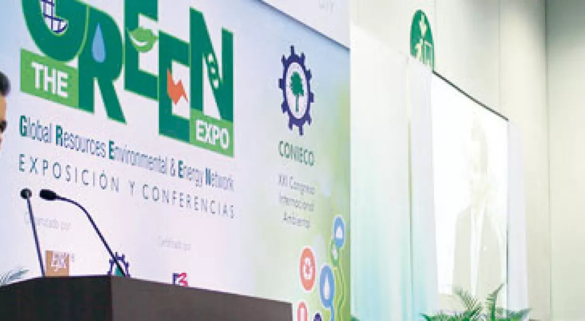 Rafael Pacchiano inauguró The Green Expo 2013 situando al evento como referente para promover el crecimiento verde