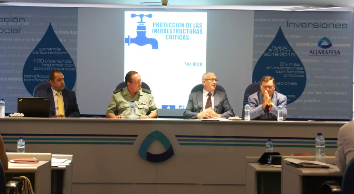 ASA-Andalucía celebra en Aljarafesa una Jornada sobre Infraestructuras Críticas en el sector del agua