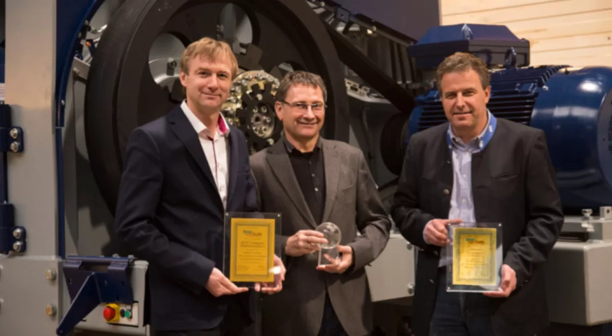 Lindner-Recyclingtech, premiada de nuevo en CemFuels por su tecnología de trituración