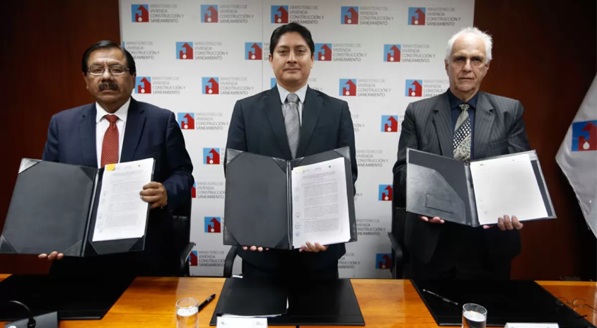 MVCS y Sedapal impulsarán la investigación sobre saneamiento de agua en Perú