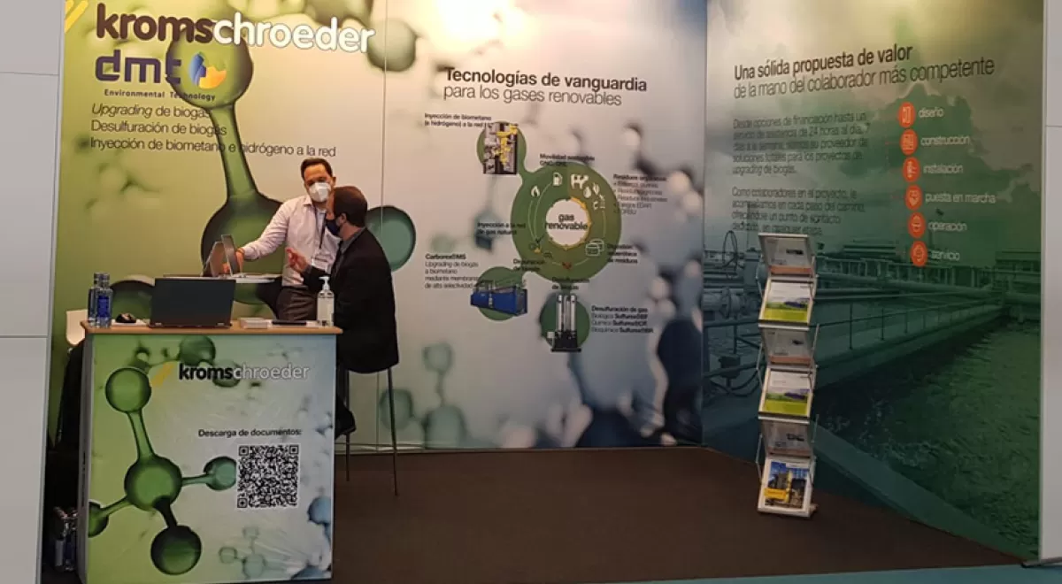 La tecnología de Kromschroeder para producción de biogás protagoniza el primer Salón del Gas Renovable