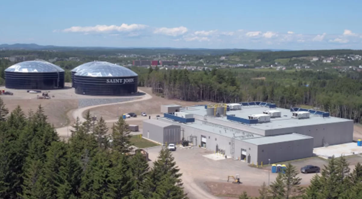 Una nueva planta potabilizadora para la ciudad canadiense de Saint John
