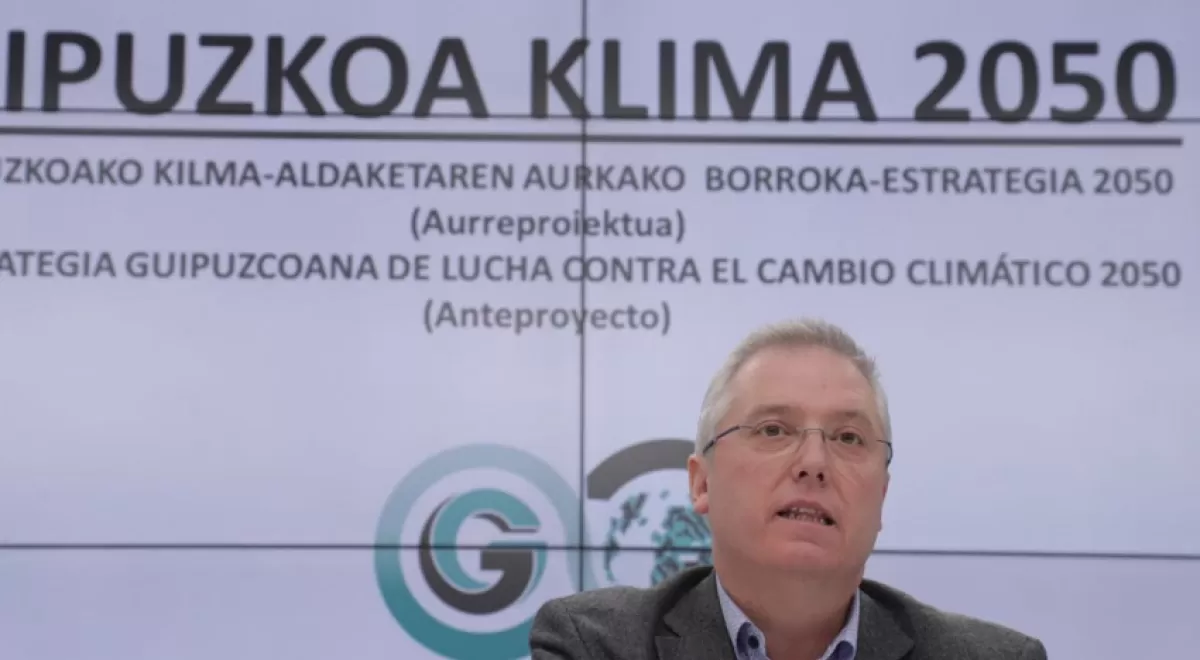Presentada la estrategia Gipuzkoa Klima 2050 para combatir el Cambio Climático en el Territorio