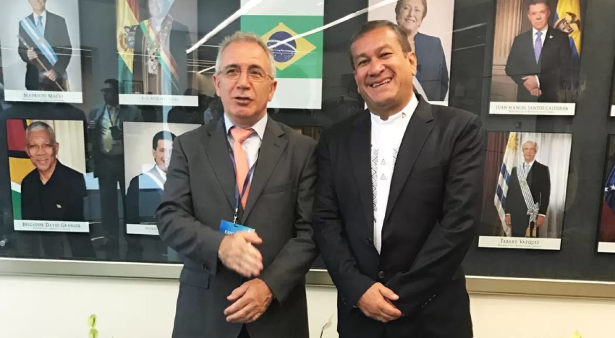 Global Omnium muestra en Ecuador sus soluciones para aumentar la eficiencia de la gestión hídrica