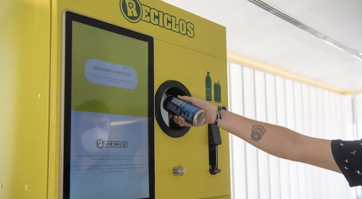 RECICLOS se expande por toda España con más de 60 máquinas para reciclaje disponibles