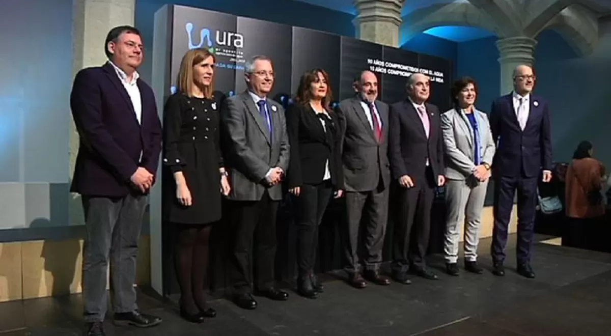 URA cumple 10 años de vida con más de 305 millones en inversión para la gestión del agua en Euskadi