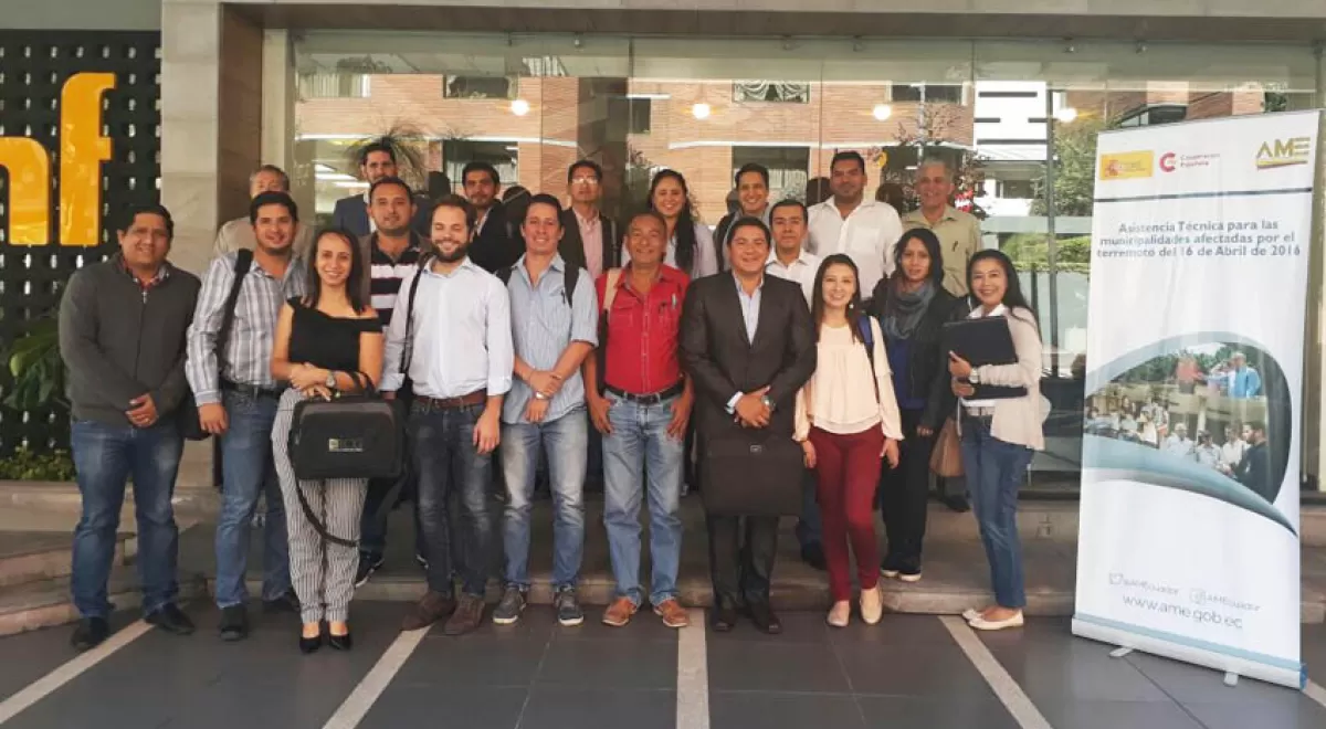 AEAS realiza en Ecuador un taller sobre modelización hidráulica en colaboración con AECID