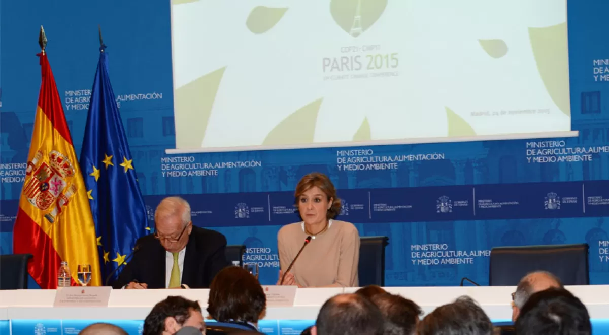 Tejerina apuesta por la COP-21 para dar un salto cualitativo hacia un nuevo modelo de desarrollo
