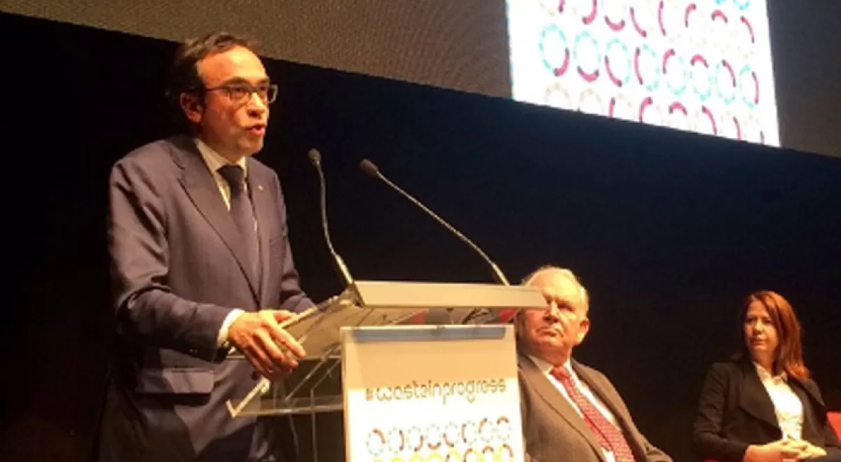 Josep Rull: \"Cataluña debe liderar la transición hacia un modelo de economía circular\"